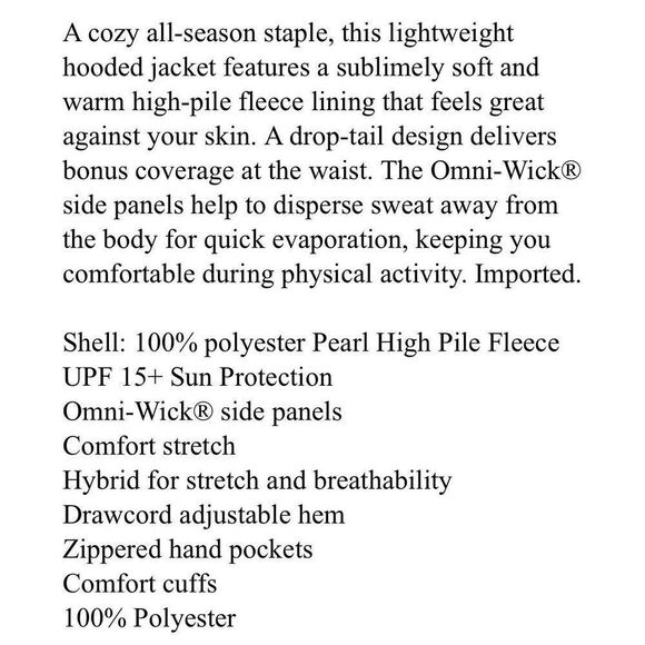 Columbia Polar Yeti Plush Fleece - Deep Purple- L - Picture 9 of 9